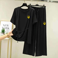 Dori-Style Logo-Printed 2-Pcs Lounge And Night Wear Suit. WLW-15