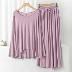 Plazo-Style 2-Pcs Lounge And Night Wear Suit. WLW-08