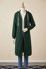 Premium Quality Long Zipper Hoodie For Winter's.