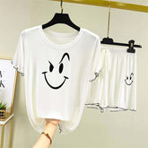 Piko Short Style Printed 2-Pcs Summer Launge & Night Wear Suit. WLW-03