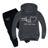 MD Life-Line Kids Hoodie Style Winter Tracksuit