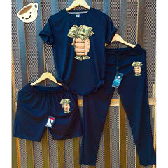 Blue Dollar Capture Bundle Of 3 Dry-Fit Premium Quality Summer Suit.