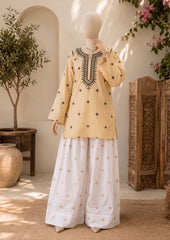 Premium Cotton Embroidery 2-pcs Suit. D3
