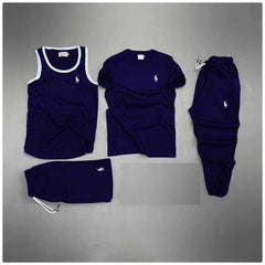 RL Horse Printed Bundle Of 4 Dry-Fit Complete Summer Deal.