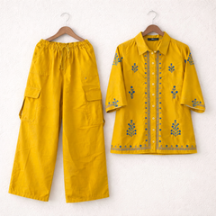Hand-Crafted Tarkashi Co-Ord Set. KC-01