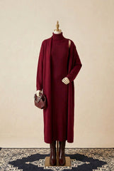 2 PCS BODYCON & GOWN. WW001