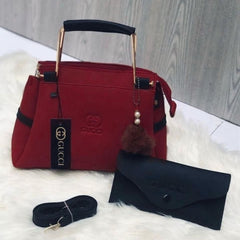 Shoulder Bag With Wallet ( 2 pcs Bag )