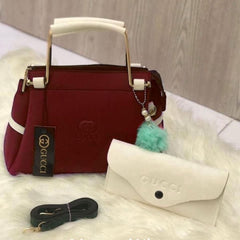 Shoulder Bag With Wallet ( 2 pcs Bag )