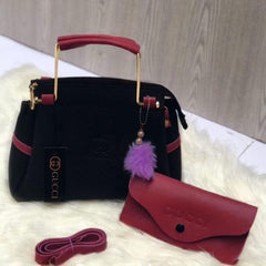 Shoulder Bag With Wallet ( 2 pcs Bag )