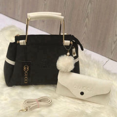 Shoulder Bag With Wallet ( 2 pcs Bag )