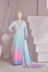 Imported Crepe Digital 3 Pcs Suit. SB1101