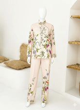 Cream Floral Grace Co Ord Set