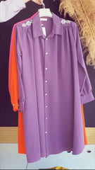 2-Pcs Stitch Co-Ord Set Beautiful Design Ready To Wear For Women & Young Girl-01