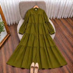 Antalia Western Patch-Work Style Long Frock. V2