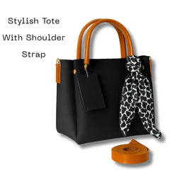 Stylish Tote With Shoulder Strap