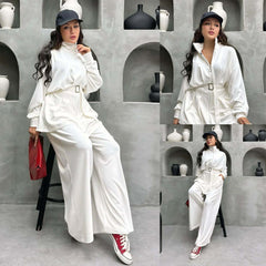 Pintex Belt Style Premium Quality Winter 2-Pcs Tracksuit For Her. WWTS-39