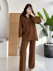 Whisper Textured Knit Co-Ord Set