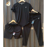 Polo Horse Bundle Of 3 Dry-Fit Premium Quality Summer Suit.