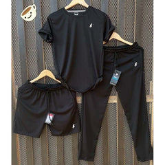Polo Horse Bundle Of 3 Dry-Fit Premium Quality Summer Suit.