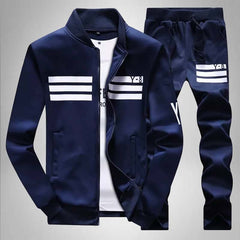 Y8 3-Stripe 2-Pcs Premium Quality Winter Tracksuit.