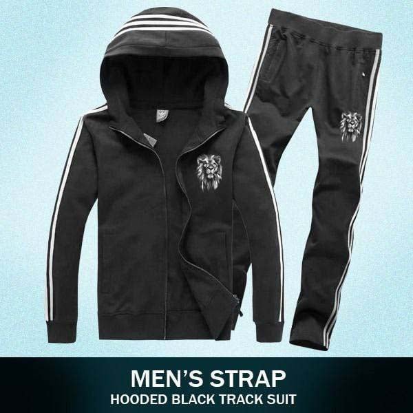 3-Stripe Hooded Style Winter Track-suit D-9.