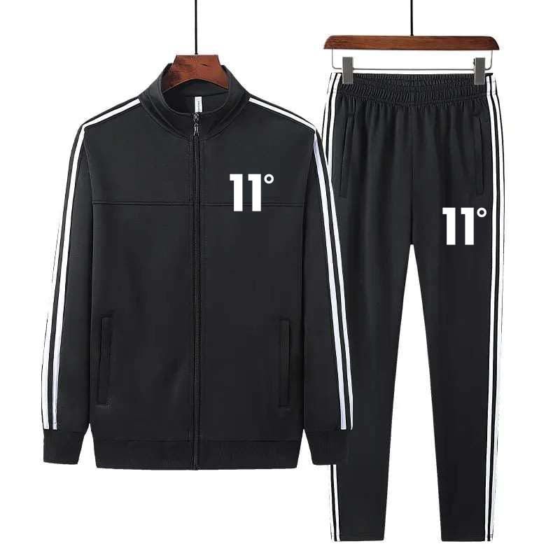 3-Stripe Zipper Style Premium Quality 2-Pcs Winter Tracksuit. D-5.14