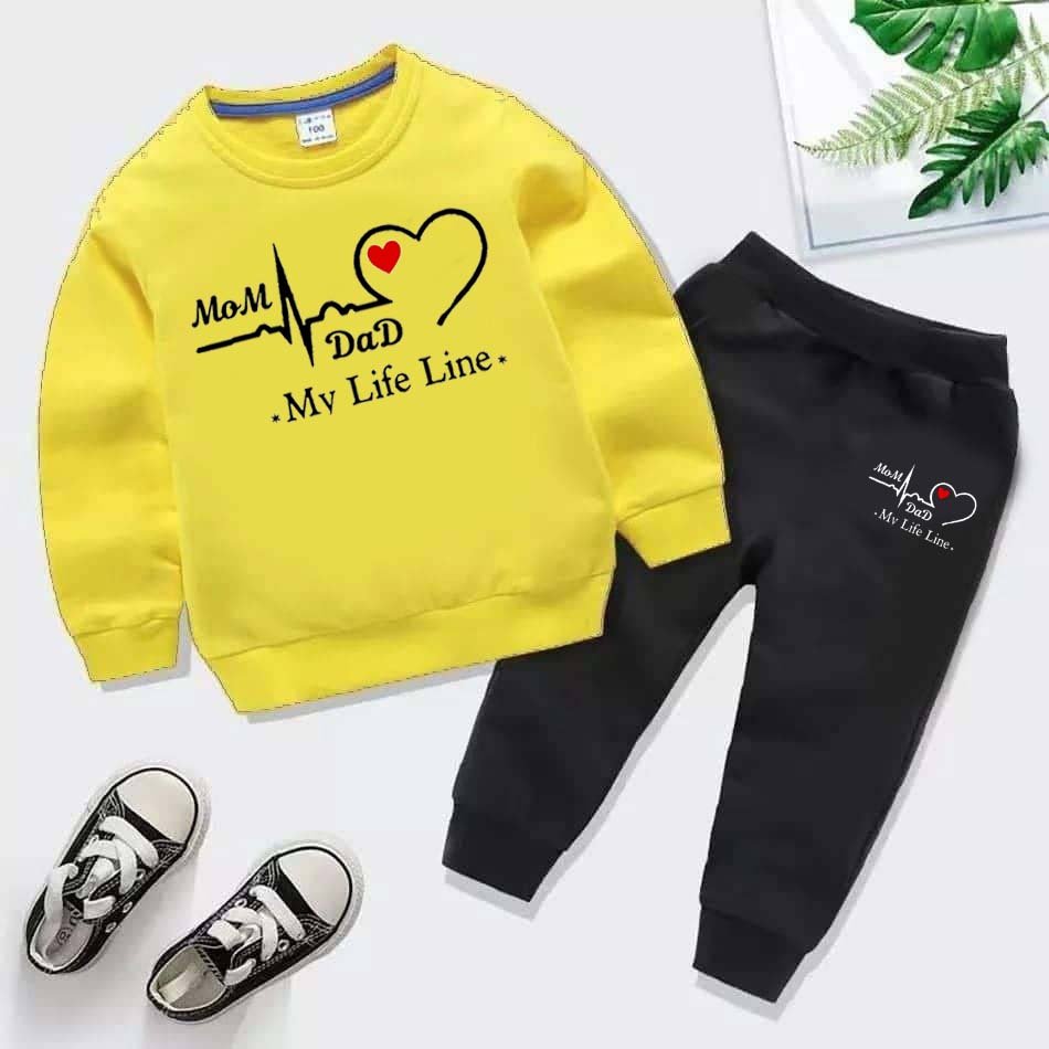 MD Life-Line Kids Sweat Style Winter Tracksuit.