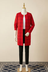 Casual Lining Style Long Winter Upper.