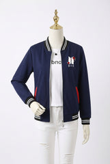 BTS Flower Baseball Winter Zipper Jacket For Her.