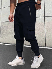 Cargo Style Zipper Pocket's Summer Trouser.