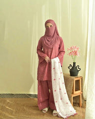 Pink Hearts 3-Pcs