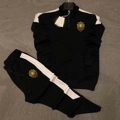 Lion Neck Short Zip Style 2-Pcs Premium Quality Winter Tracksuit.