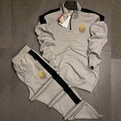 Lion Neck Short Zip Style 2-Pcs Premium Quality Winter Tracksuit.