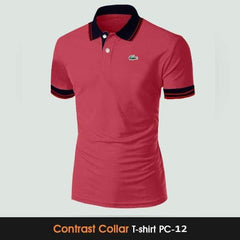 Summer Embroidery Logo Polo T-Shirt.