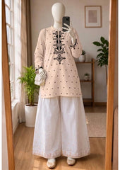 Premium Cotton Embroidery 2-pcs Suit. D1