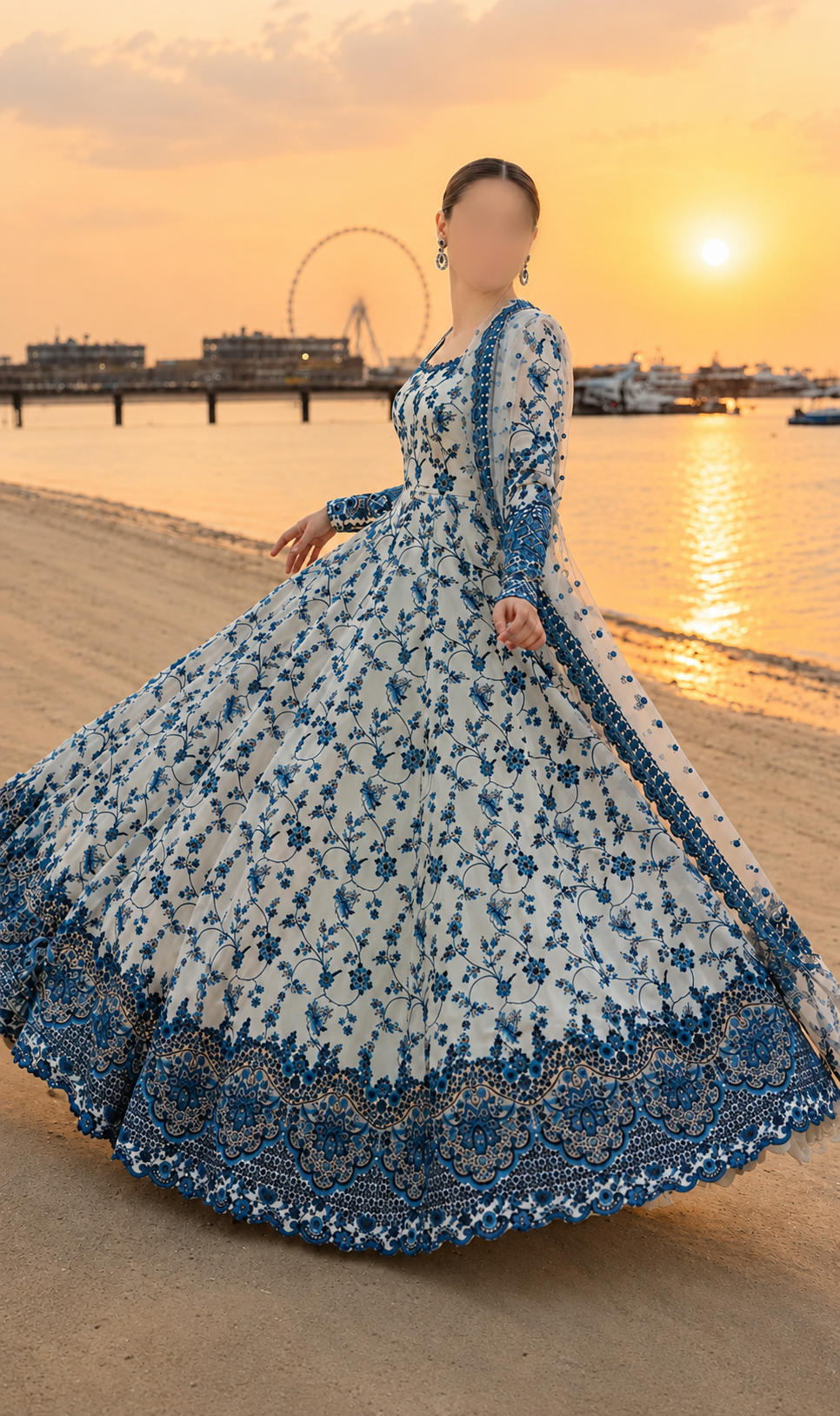 Hania Amir Inspired  Viral Maxi