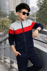 KIDS WINTER PANEL TRACKSUIT