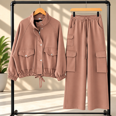 Carion Cargo Style 2-Pcs Winter Co-Ord Set. WWTS-42 V2