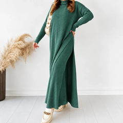 Roll Neck Style knit CoOrd Set