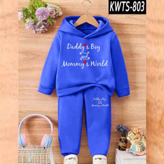 DB & MW Kids Hoodie Style 2-Pcs Winter Track-Suit. KWTS-803