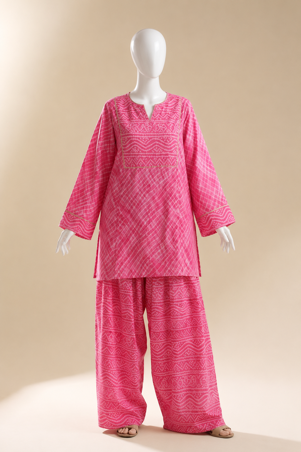 Premium Quality Lawn Hand Work Chunari 2-piece suit.