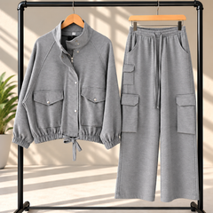 Carion Cargo Style 2-Pcs Winter Co-Ord Set. WWTS-42 V2