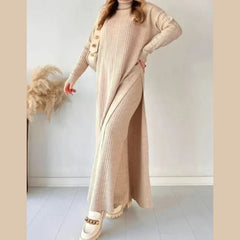 Roll Neck Style knit CoOrd Set
