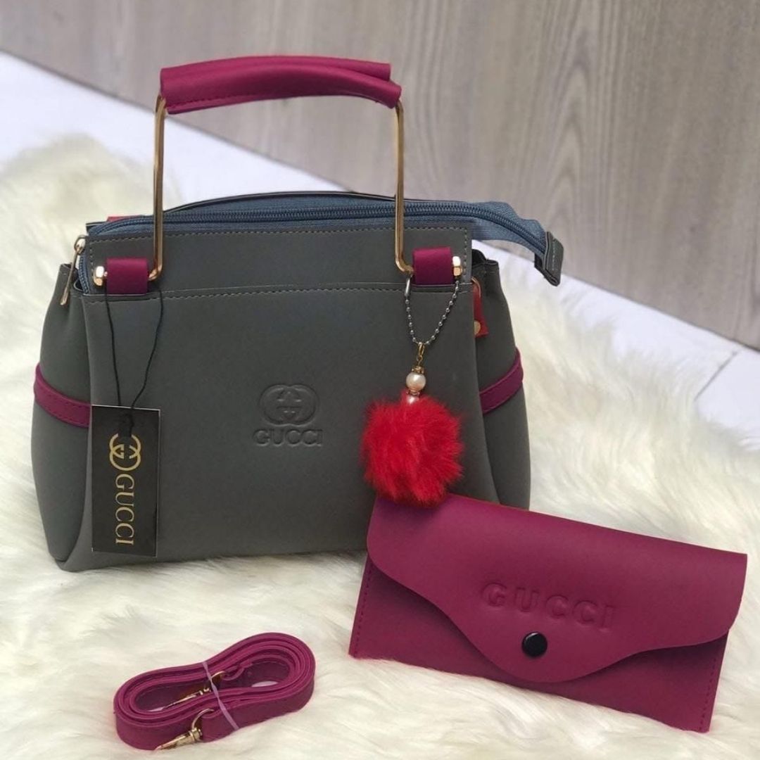 Shoulder Bag With Wallet ( 2 pcs Bag )