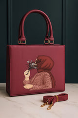 Hijab Girl Printed Tote Bag