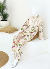 Cream Floral Grace Co Ord Set
