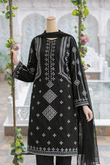 Heavy Embroidered Shirt & Trouser With Dupatta 3 pcs Stitched Suit - Eid Collection