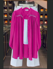 Chic Women's 3-Piece Dress Set Ideal for Casual and Formal Wear