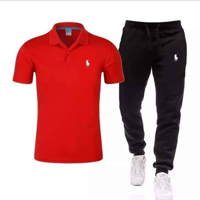 Polo Style 2-Pcs Summer Tracksuit.