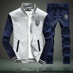 RL Baseball Style 2-Pcs Winter Tracksuit D-4